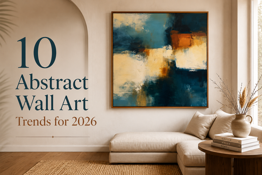 abstract wall art trends for 2026