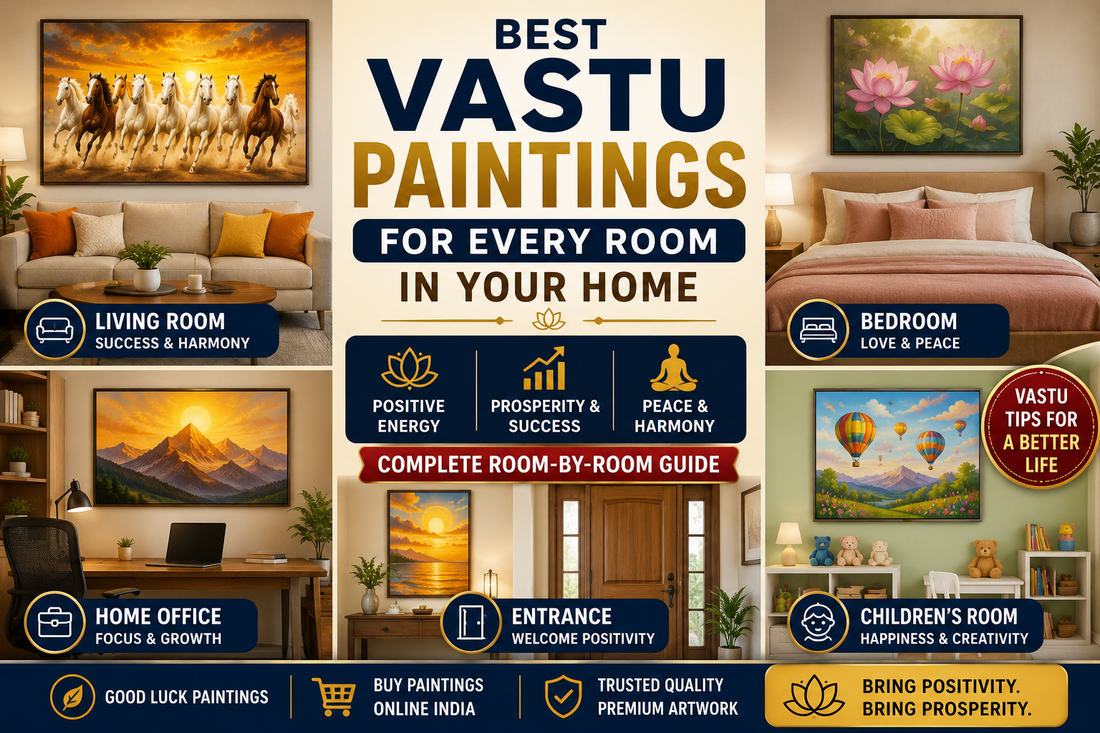 Vastu Paintings for Every Room in Your Home: Complete Guide to Positive Energy, Prosperity & Peace