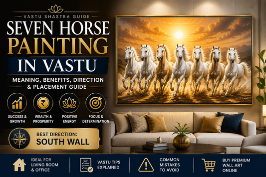 Seven Horse Painting in Vastu: Meaning, Benefits, Direction & Placement