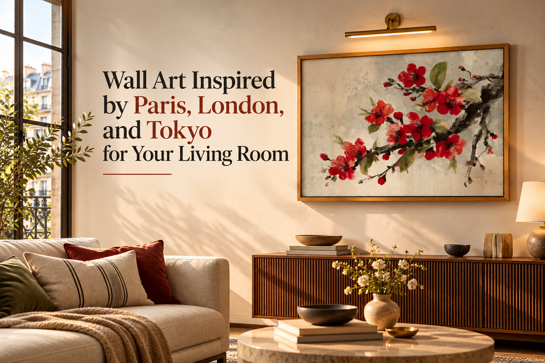 paris london tokyo for your living room