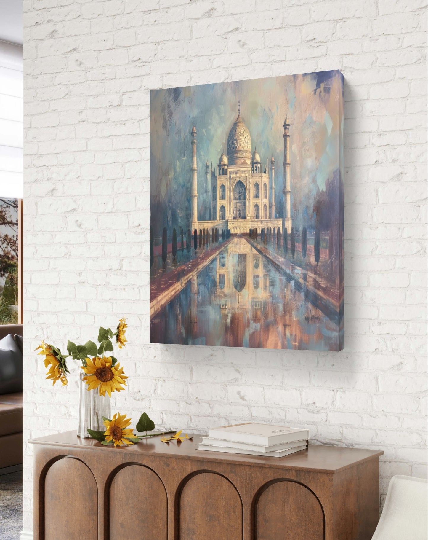 Buy Wall Art Vintage Taj Mahal - Limited Edition