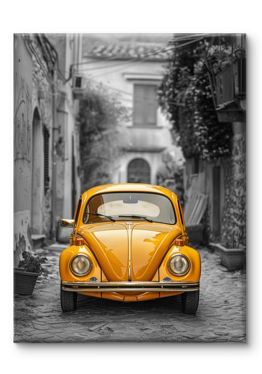 Yellow Beetle by Coffee Couture