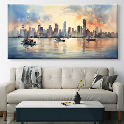 Bombay Skyline By Panoramic India