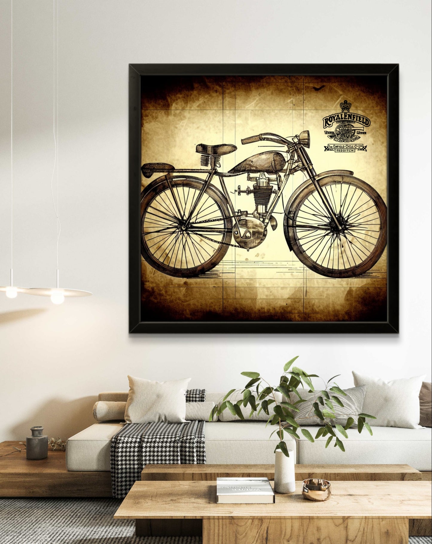 Bullet by Bazaars of India (Framed Art Print)