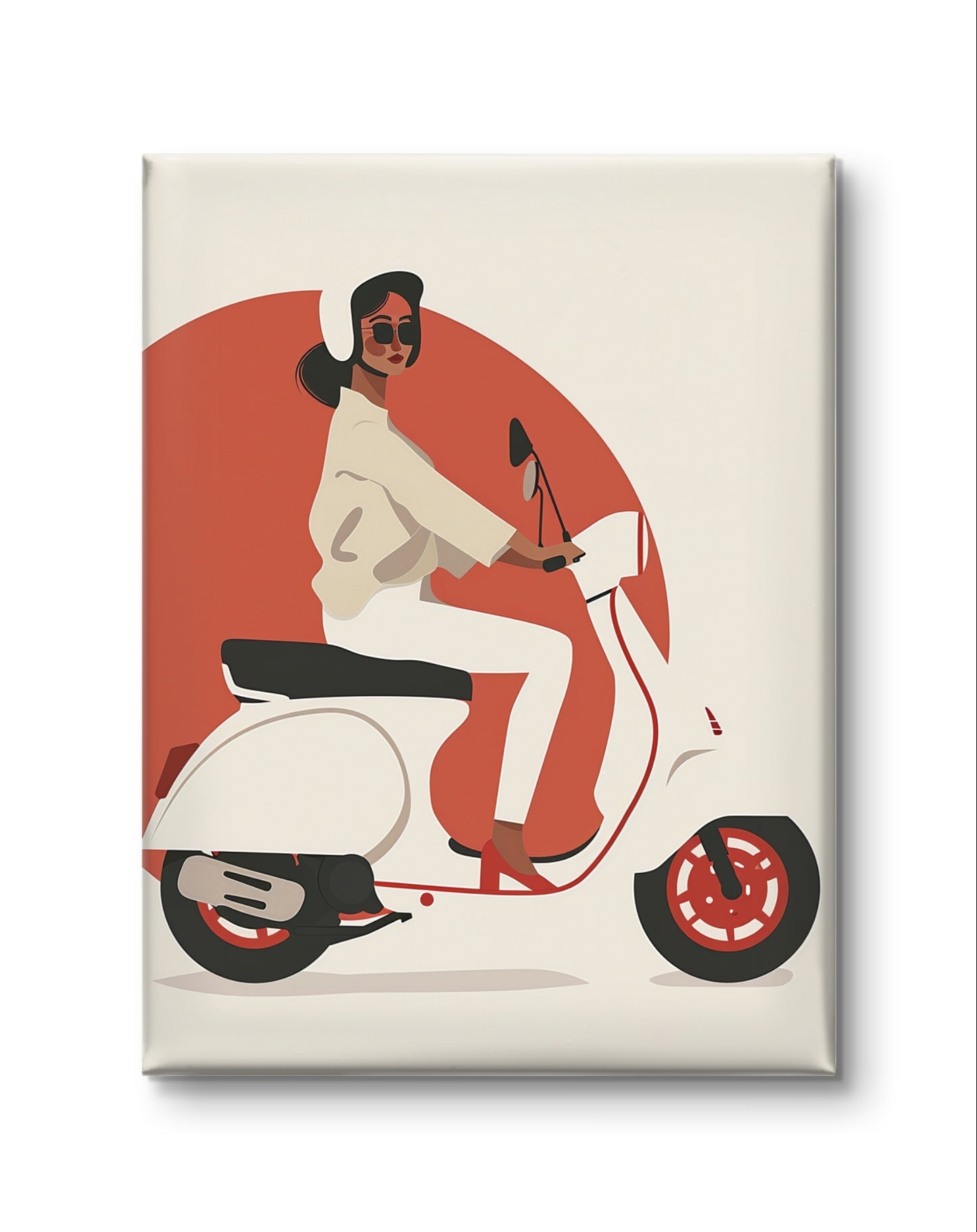 Vespa'S White by Praha Bohemian