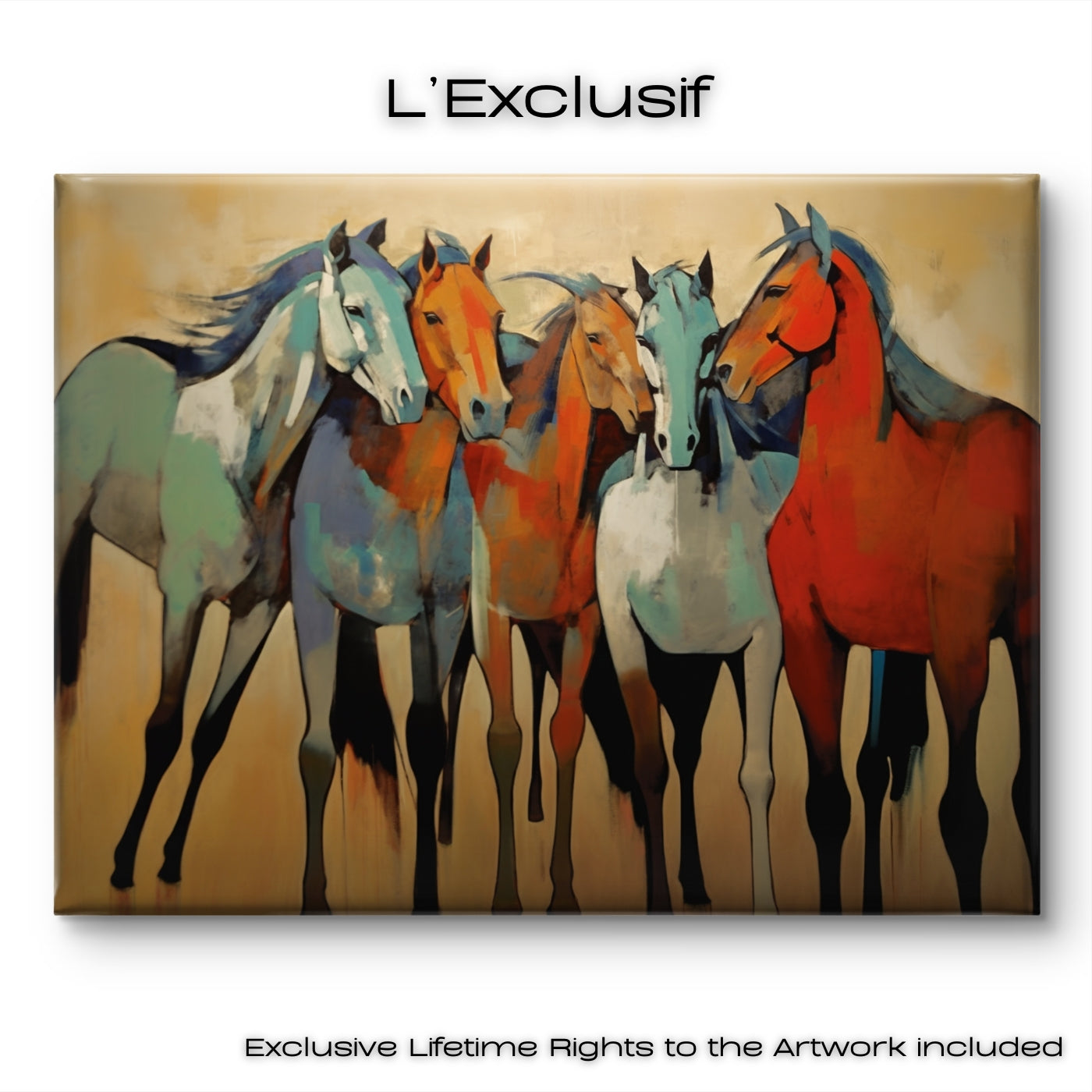 Equine Harmony Exclusive Painting