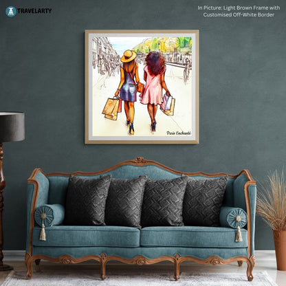 Let's Shop Wall Art Painting