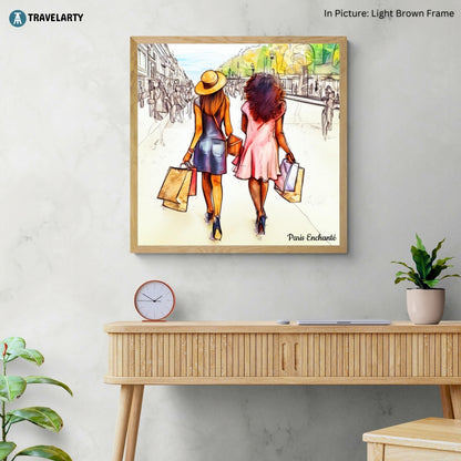 Let's Shop Wall Art Painting