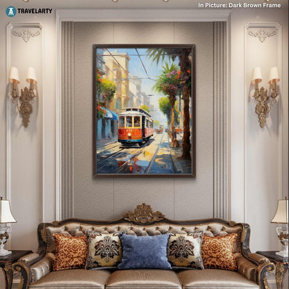 Buy Wall Art Vintage Cable Car Charm by Californian Kaleidoscope