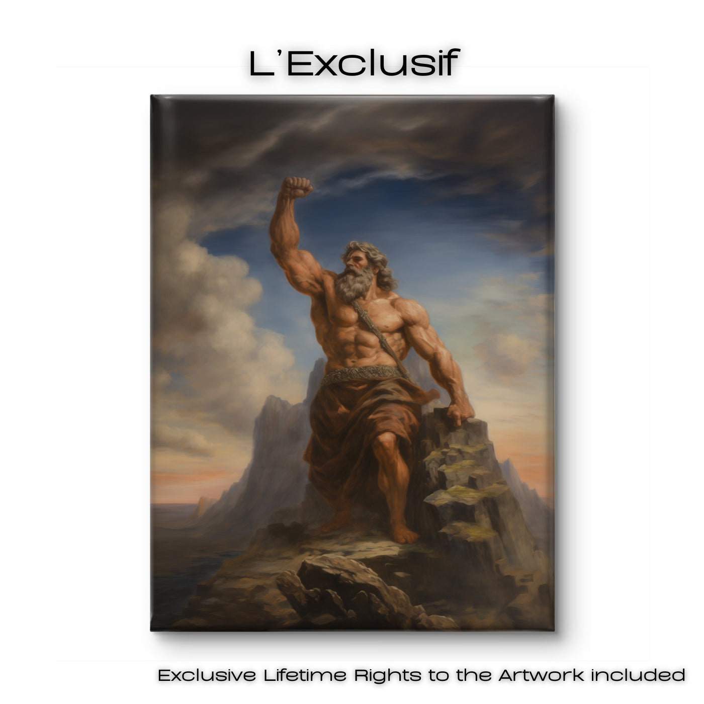 Zeus' Triumph Exclusive Painting