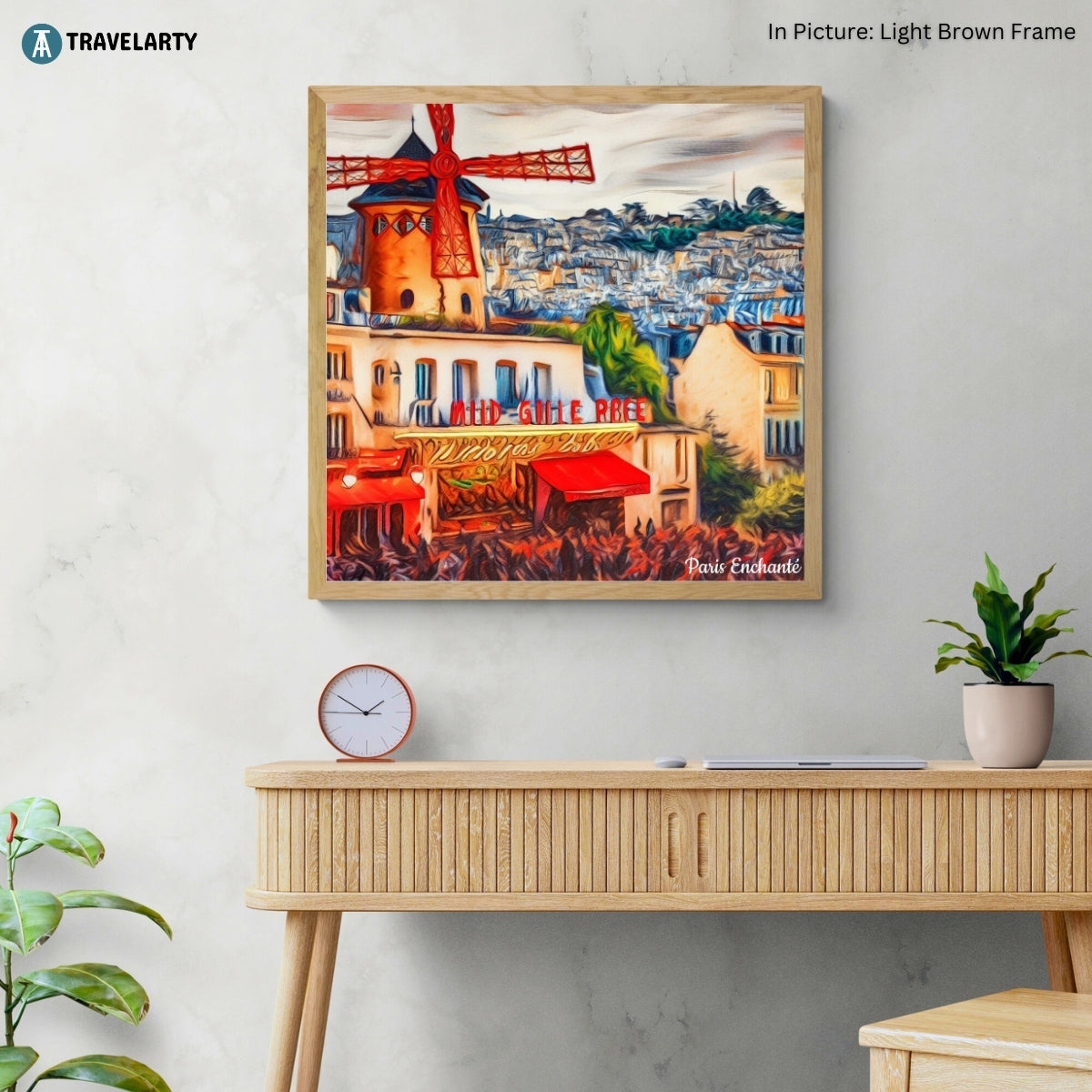 Good Old Montmartre Wall Art Painting