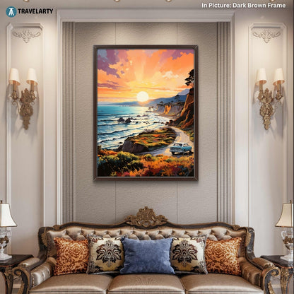 Big Sur Coastal Majesty Canvas Painting