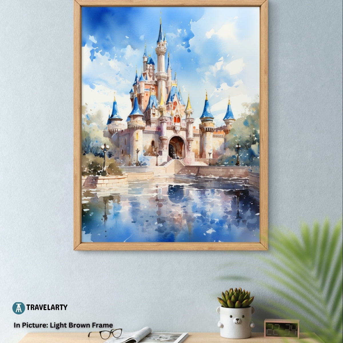 Buy Wall Art Disney Castle Dreams by Californian Kaleidoscope