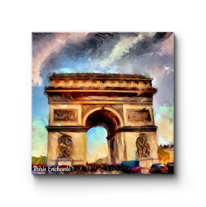 Arc De Triomphe Wall Art Painting