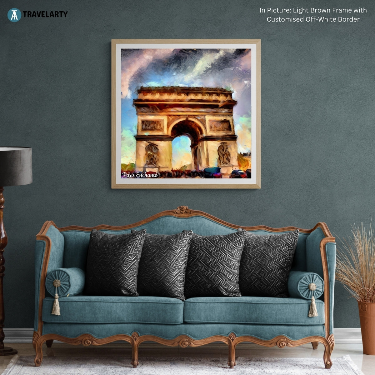 Arc De Triomphe Wall Art Painting