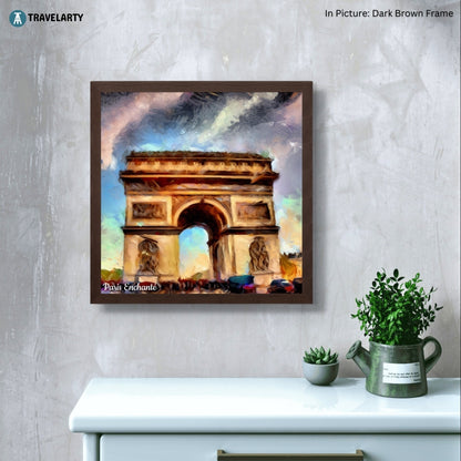 Arc De Triomphe Wall Art Painting