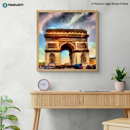 Arc De Triomphe Wall Art Painting