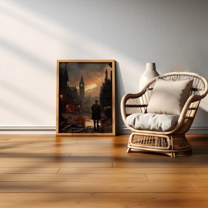 Buy Wall Art Big Ben in WW1 by Vintage London