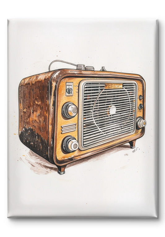 Vintage Radio by Coffee Couture