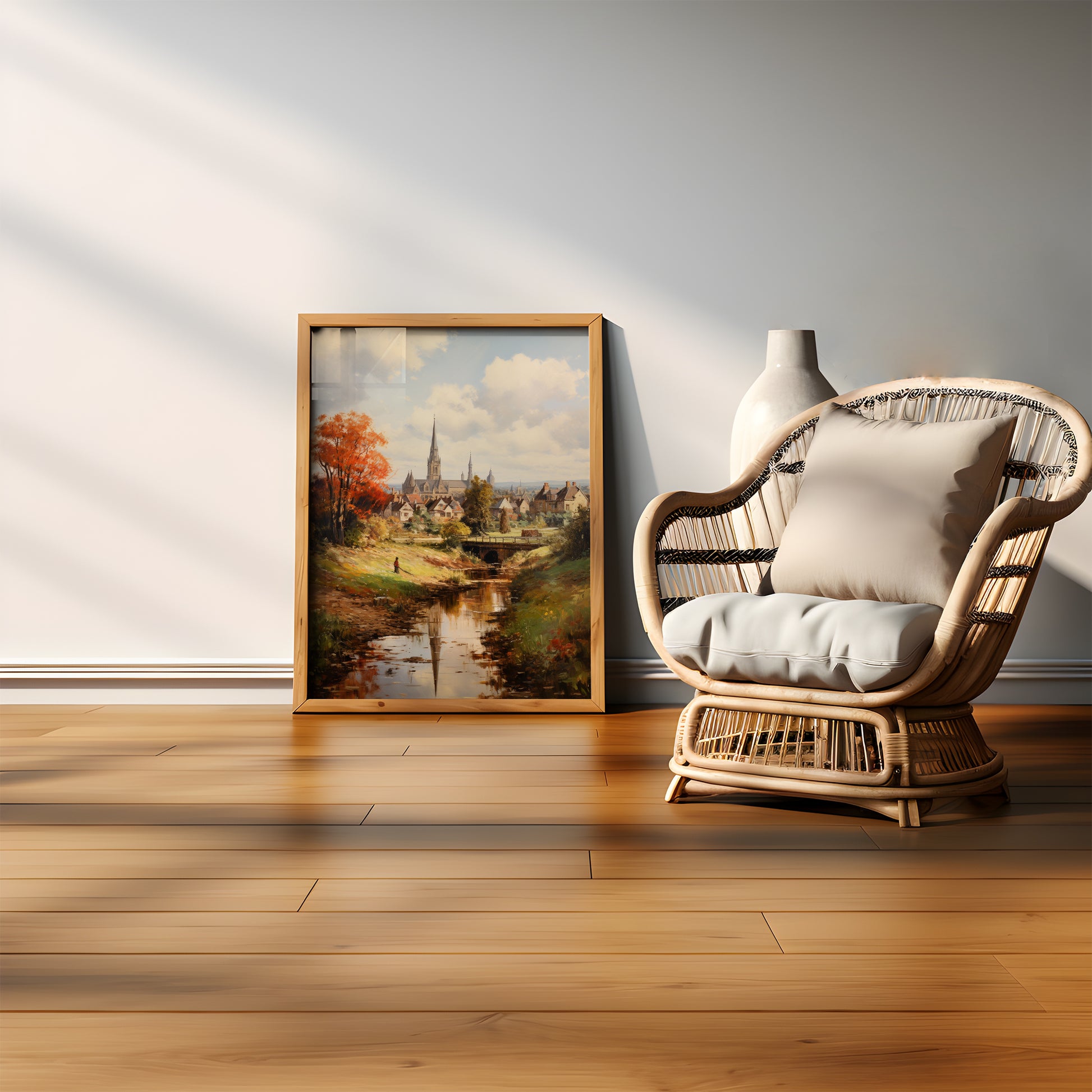 Buy Wall Art A London Suburb by Vintage London