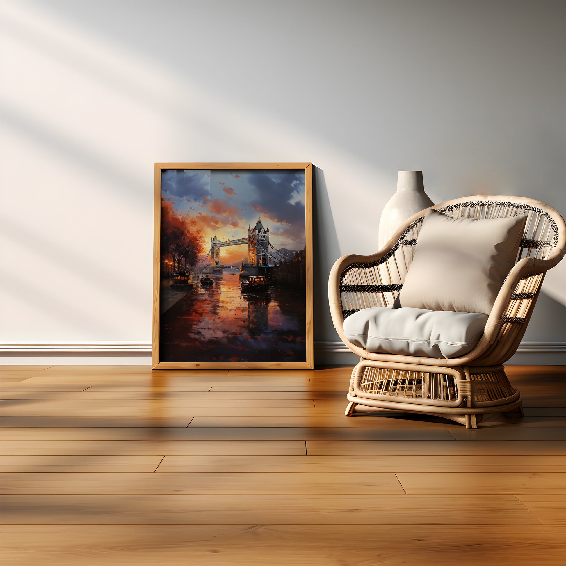 Buy Wall Art Tower Bridge by Vintage London