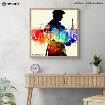 Colors and Letters Wall Art Painting