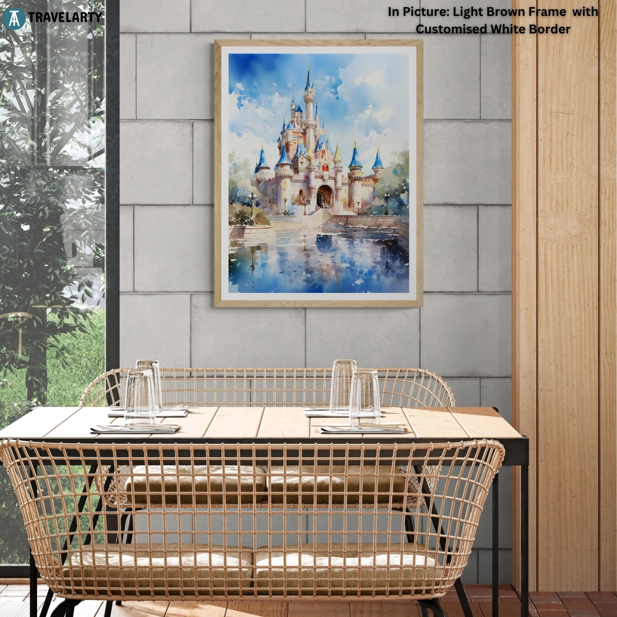 Buy Wall Art Disney Castle Dreams by Californian Kaleidoscope