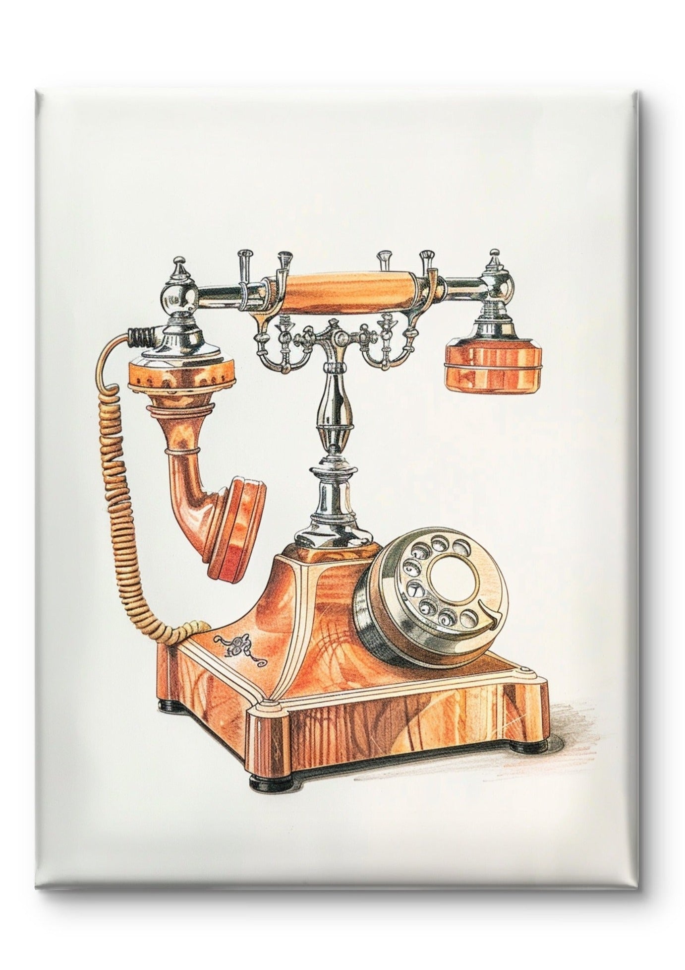 Vintage Telephone by Coffee Couture