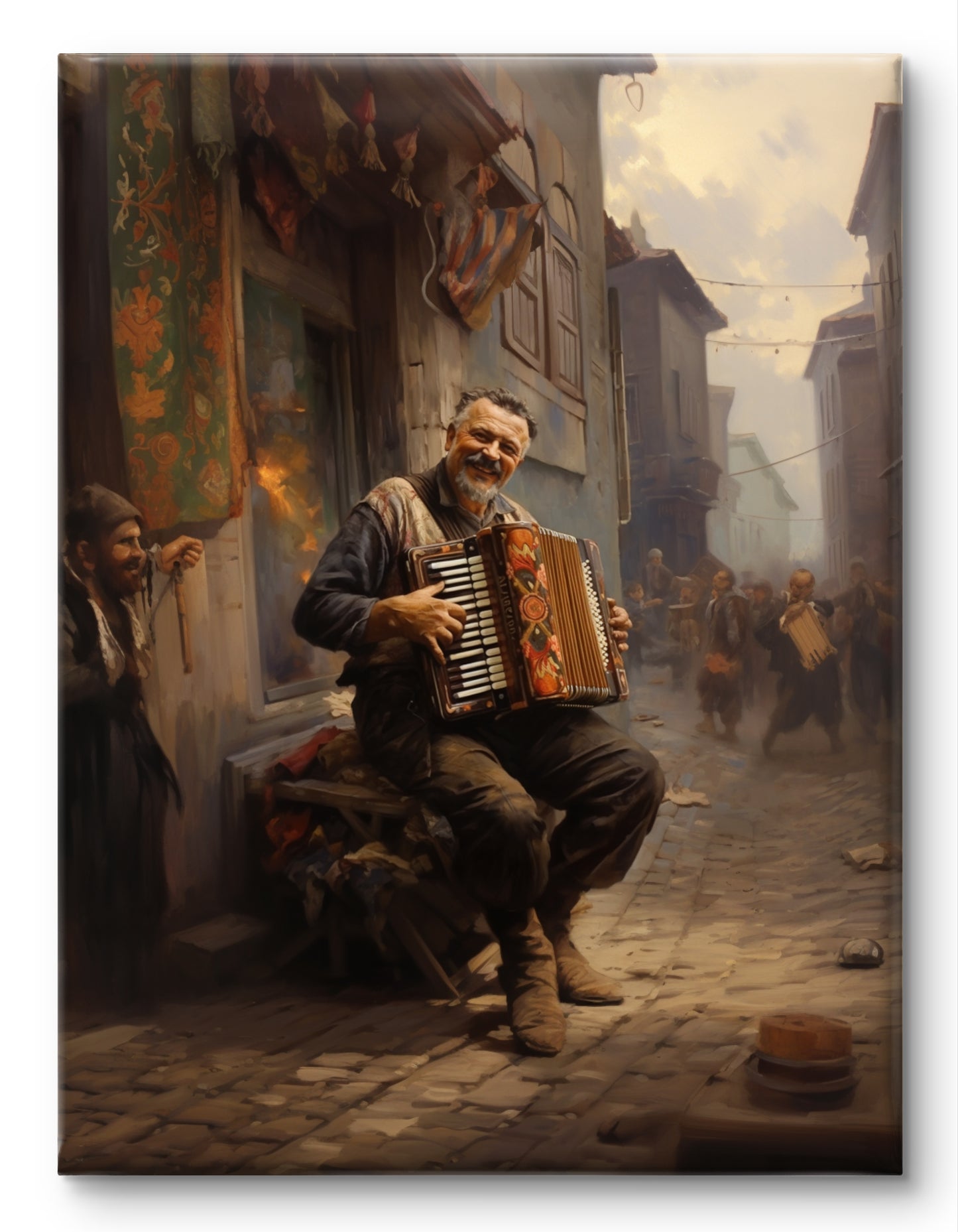 Buy Wall Art Accordion Player by Stamboul Istanbul