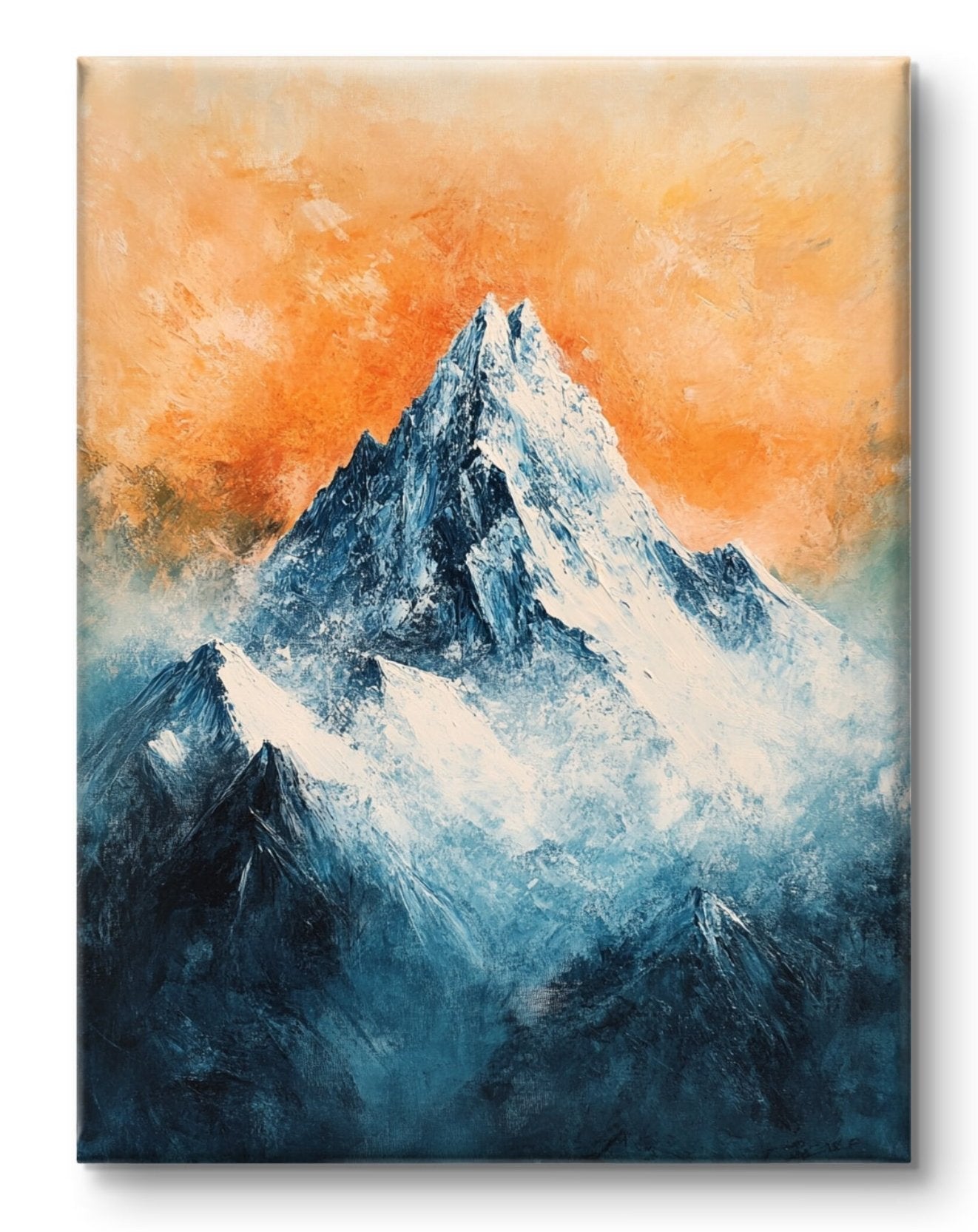 Buy Wall Art Kanchenjunga - Vaastu Paintings