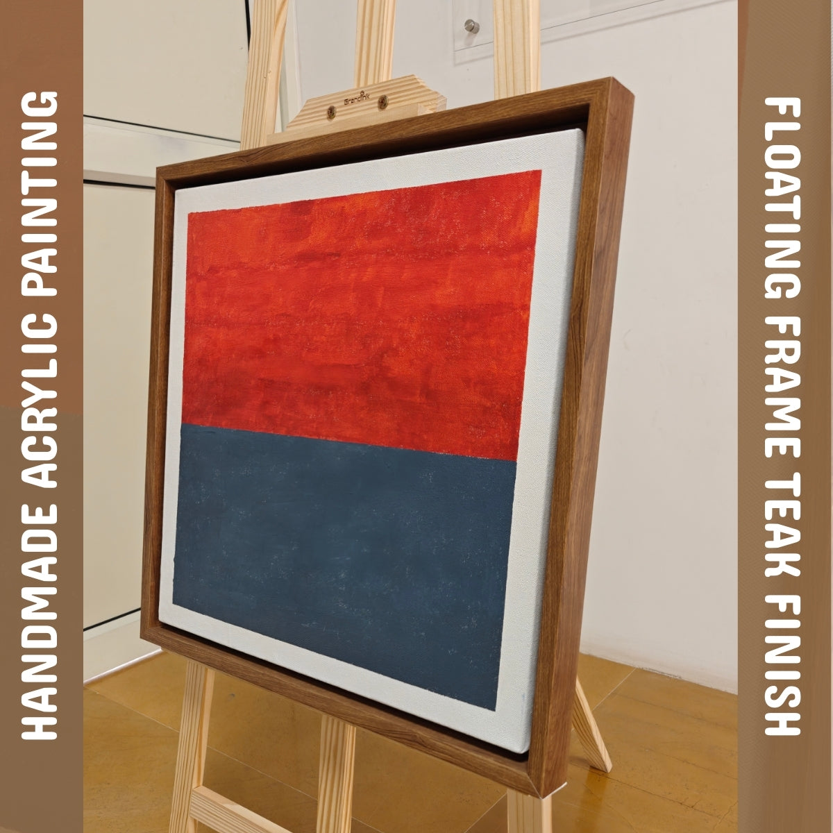 The Horizon by Raman Singh (Acrylic Painting on Canvas - 18X18 inches ...