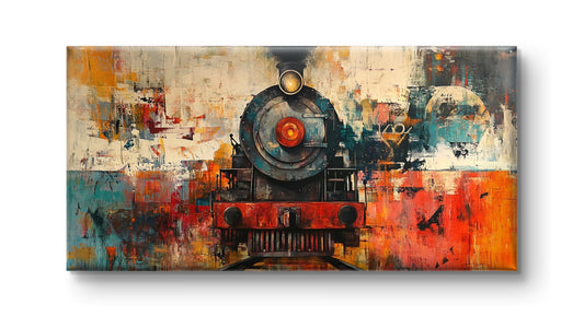 The Steam Locomotive by Pompidou Moderne