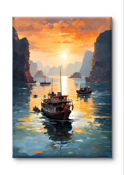 Buy Wall Art Ha Long Mornings by Vietnamese Pho