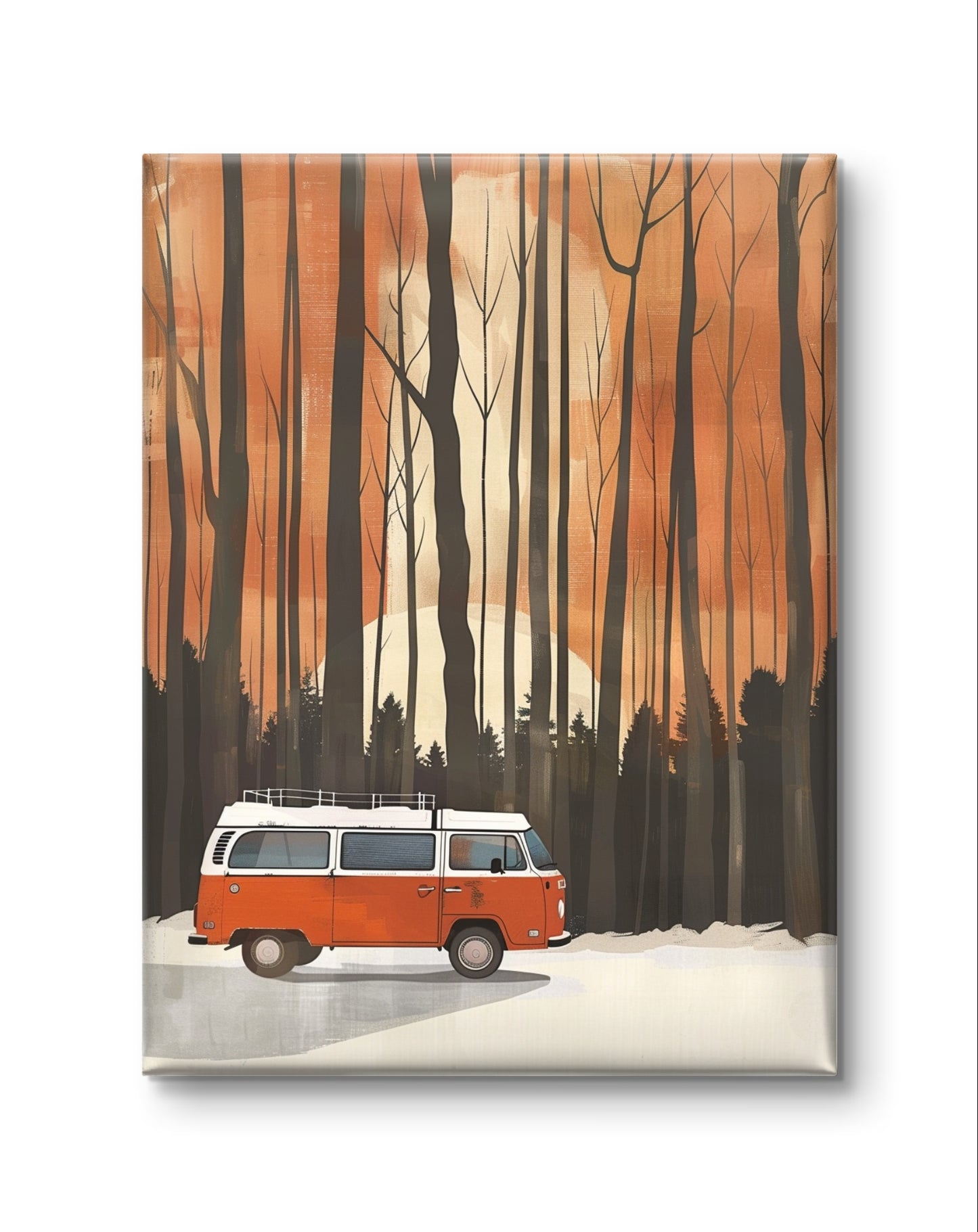 Camper In The Woods by Praha Bohemian