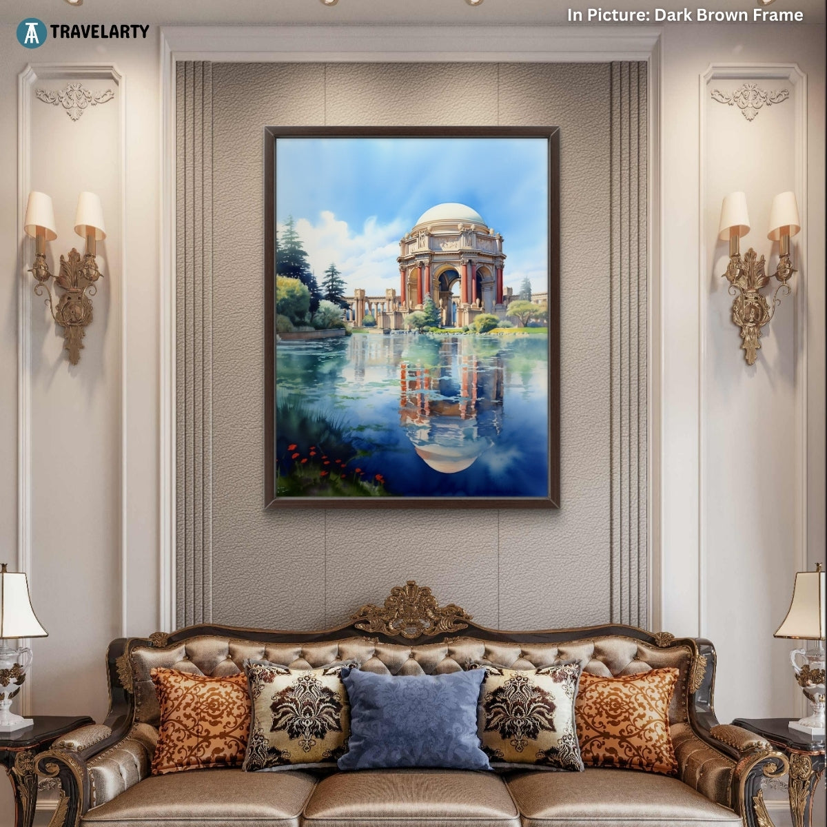 Palace of Fine Arts Beauty Canvas Painting