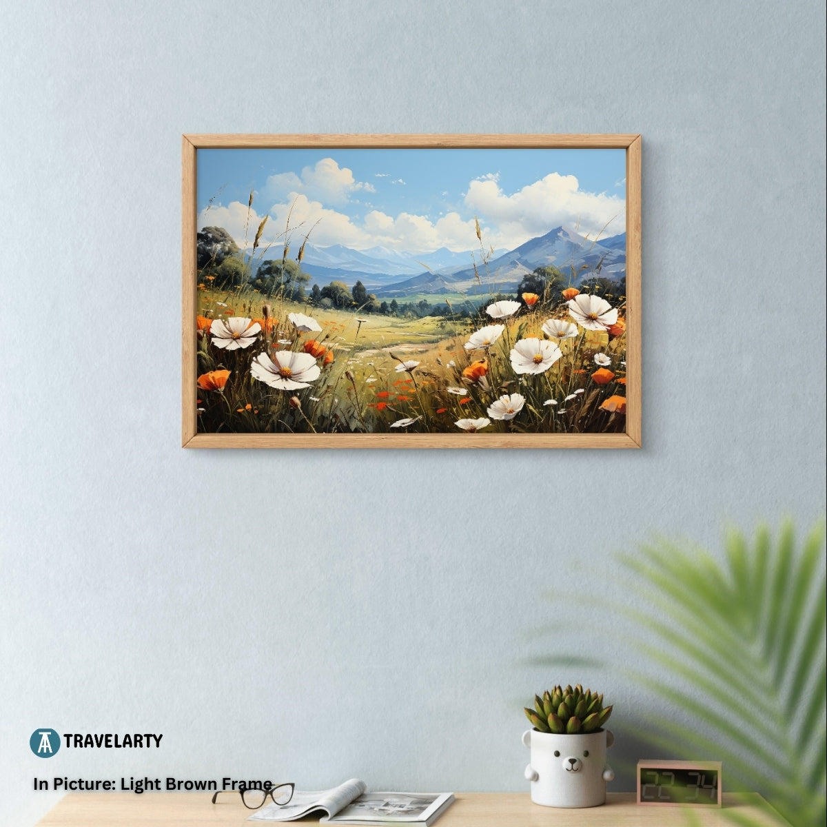 Sierra Nevada Mountain Majesty Canvas Painting