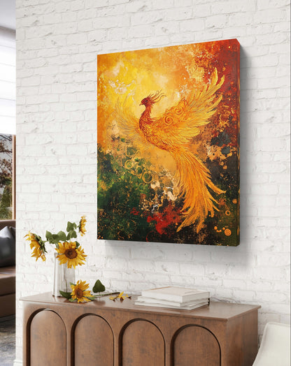 Phoenix Rises - Feng Shui Paintings