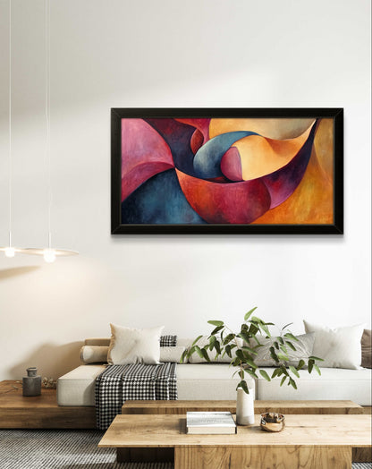 Curvy by Pompidou Moderne | Painting for Living Room