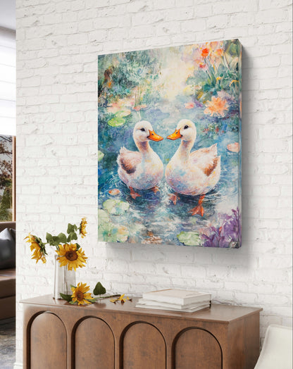 Twin Ducks - Feng Shui Paintings