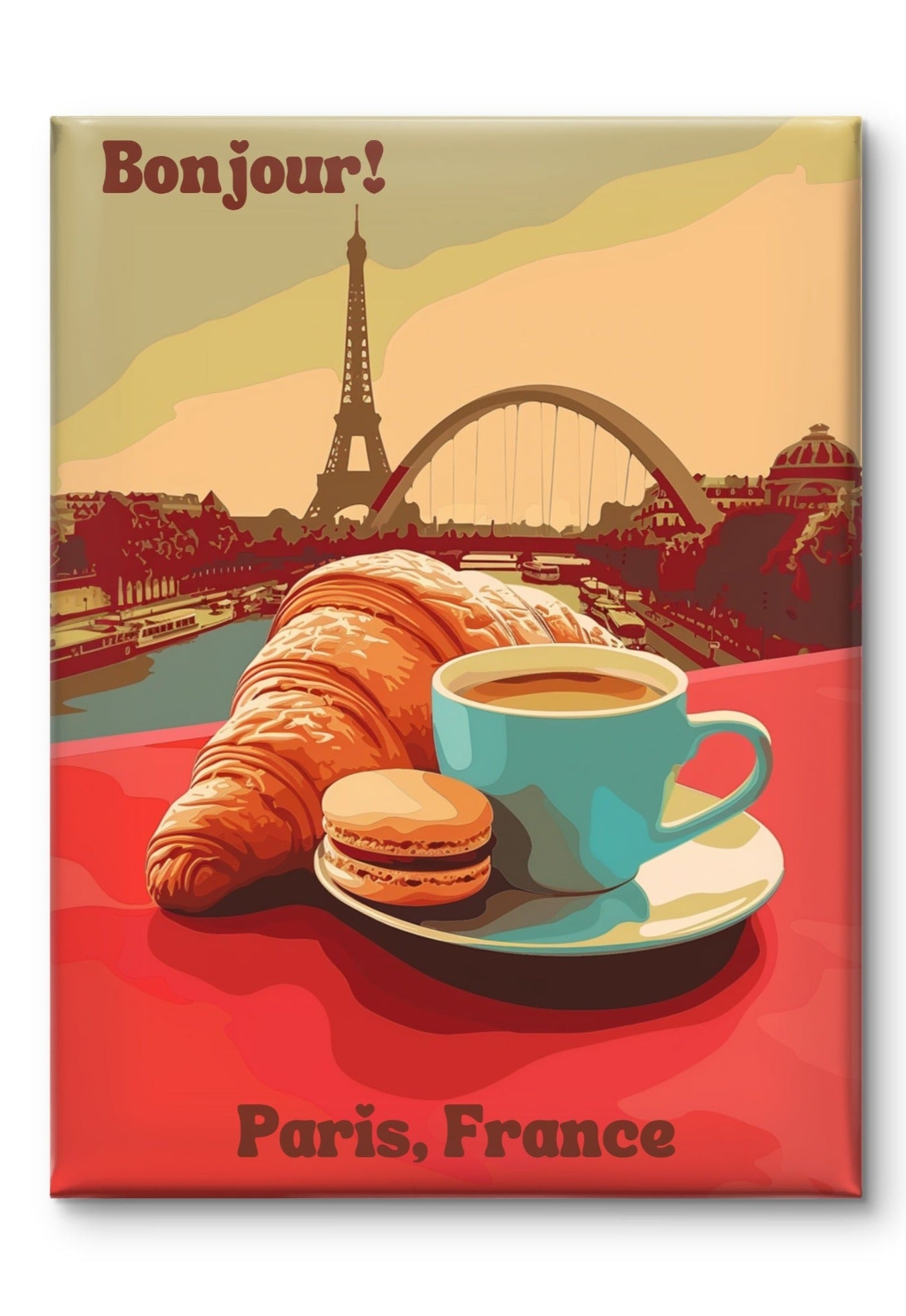 Buy Wall Art Afternoon Coffee In Paris by Coffee Couture