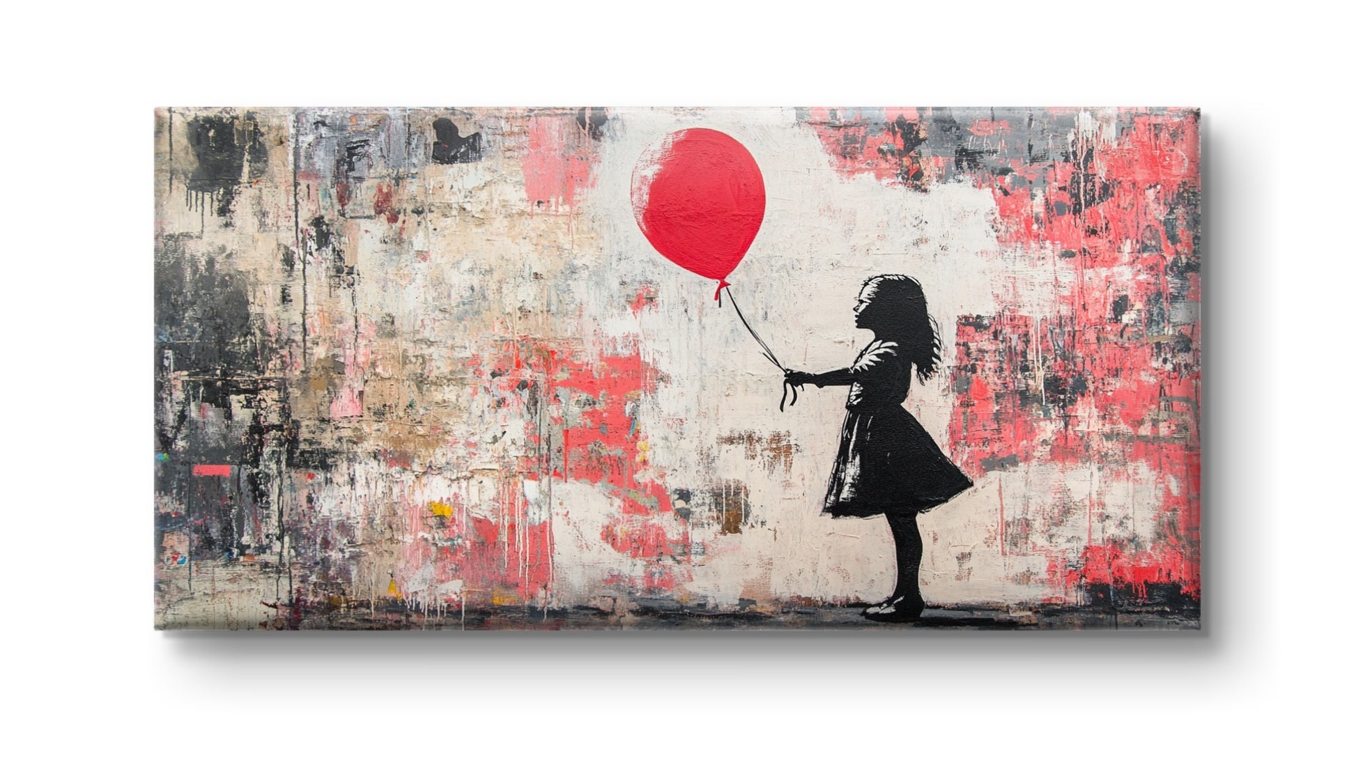 Not a Banksy by Pompidou Moderne | Painting for Living Room