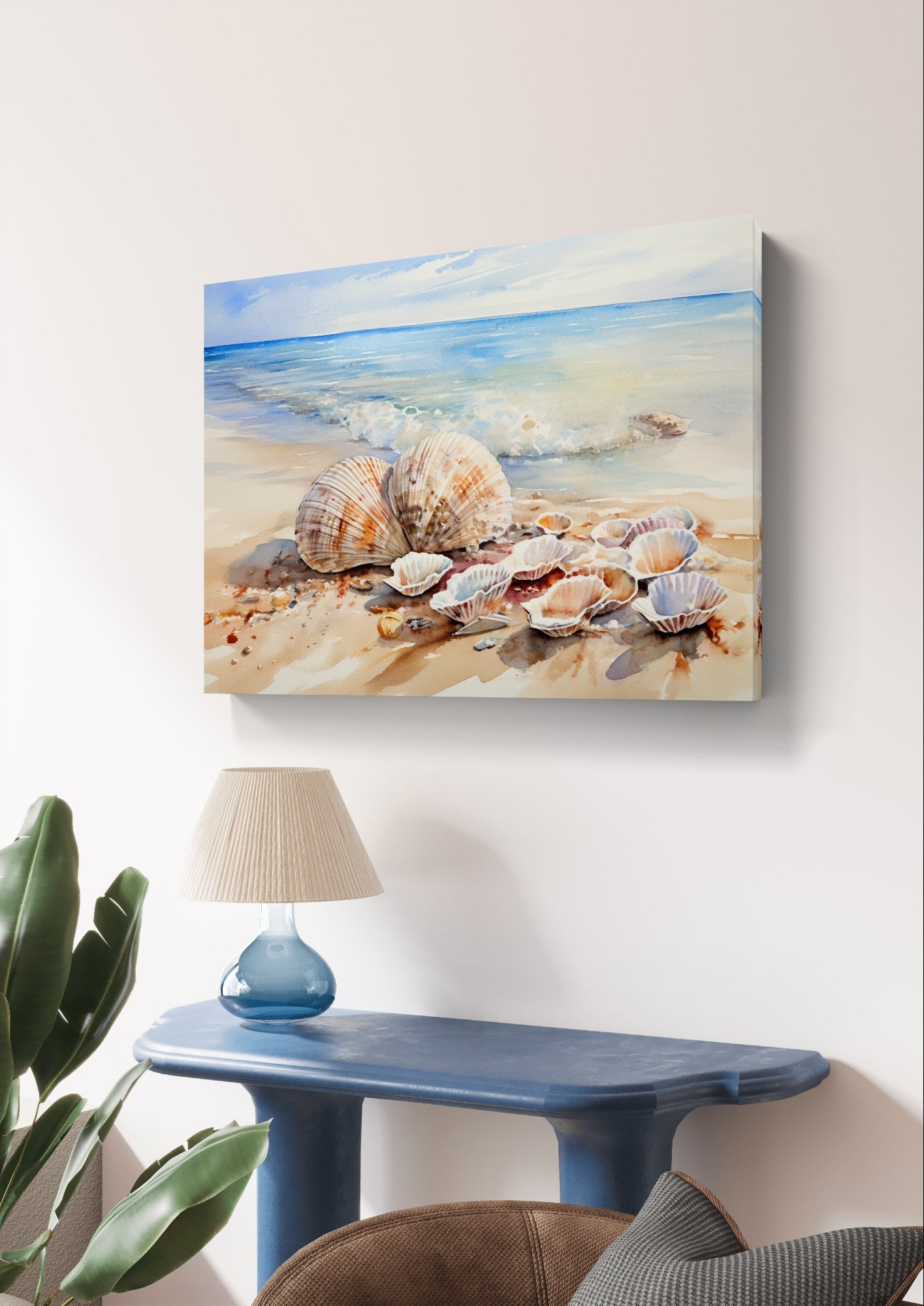 Unwanted Sea Shells Exclusive Painting