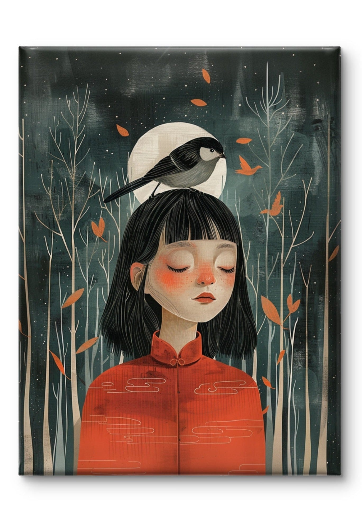 Girl And The Bird by Coffee Couture
