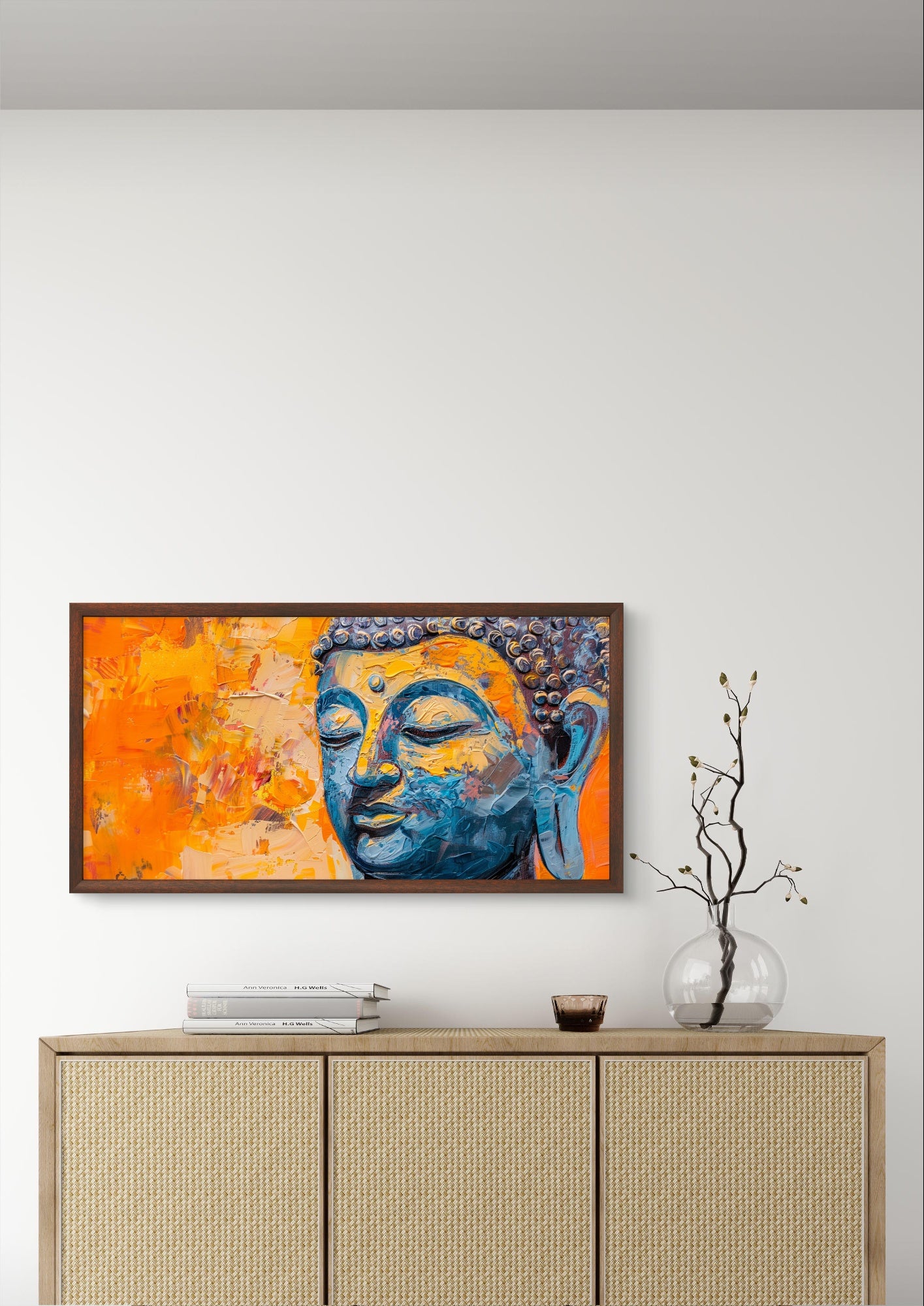 Buddha in Orange by TravelArty