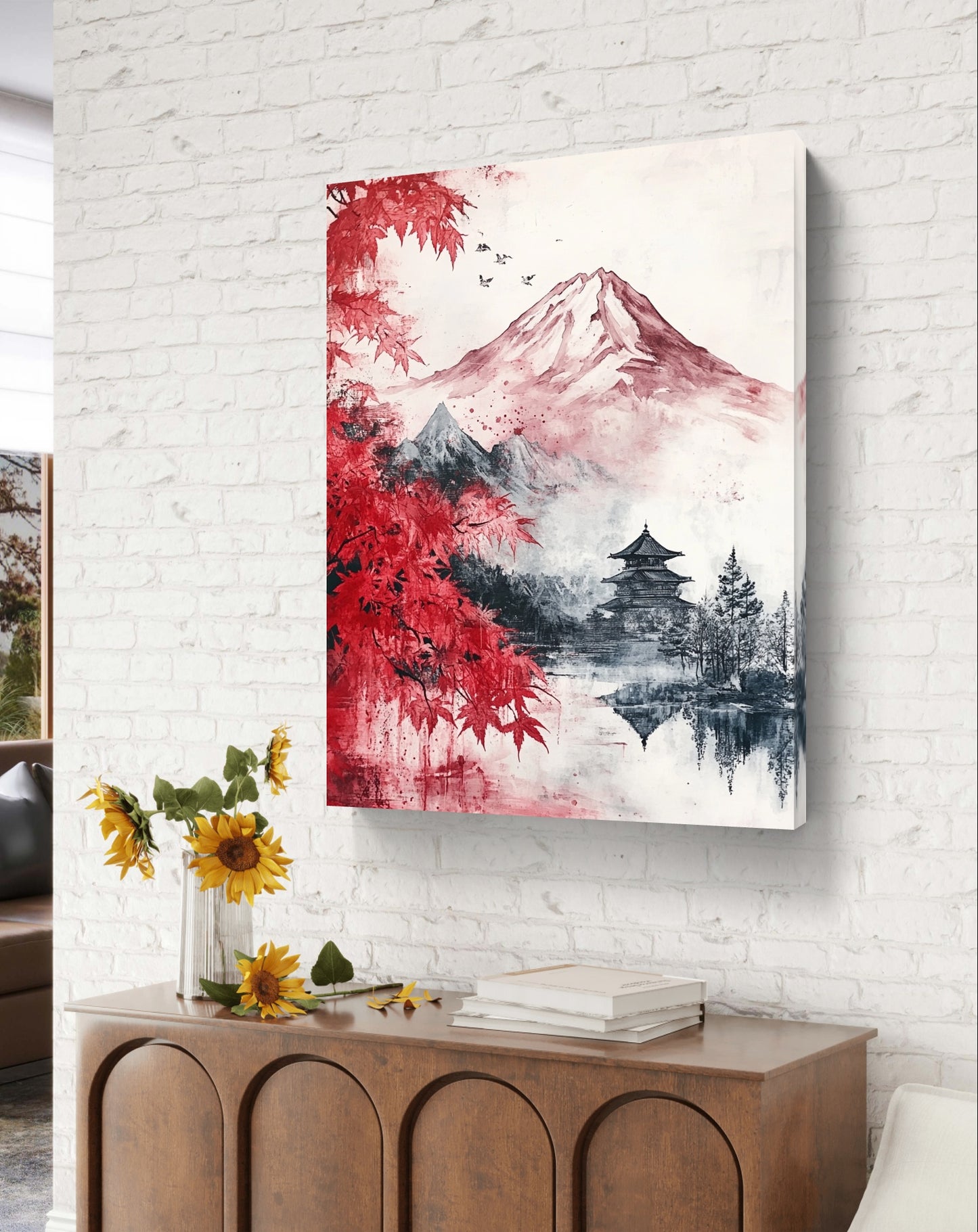 Mountains in Chinese Ink - Feng Shui Paintings