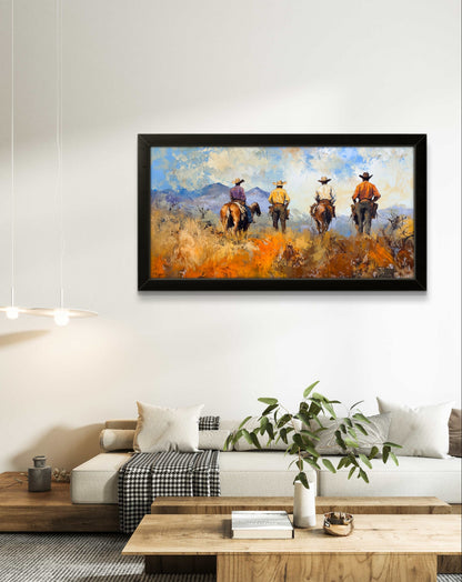 The Ranch by Pompidou Moderne | Painting for Living Room