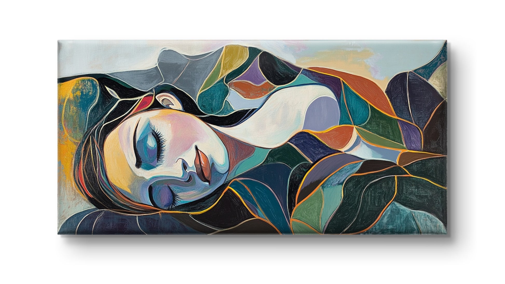 The Sleeping Beauty by Pompidou Moderne | Painting for Living Room