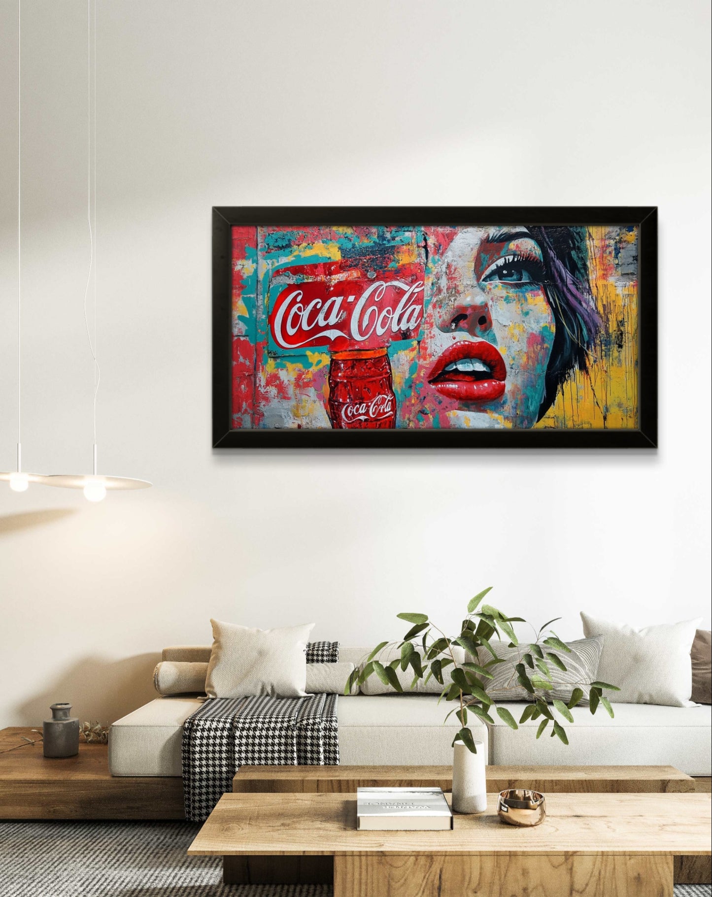 The Holy Cola by Pompidou Moderne | Painting for Living Room