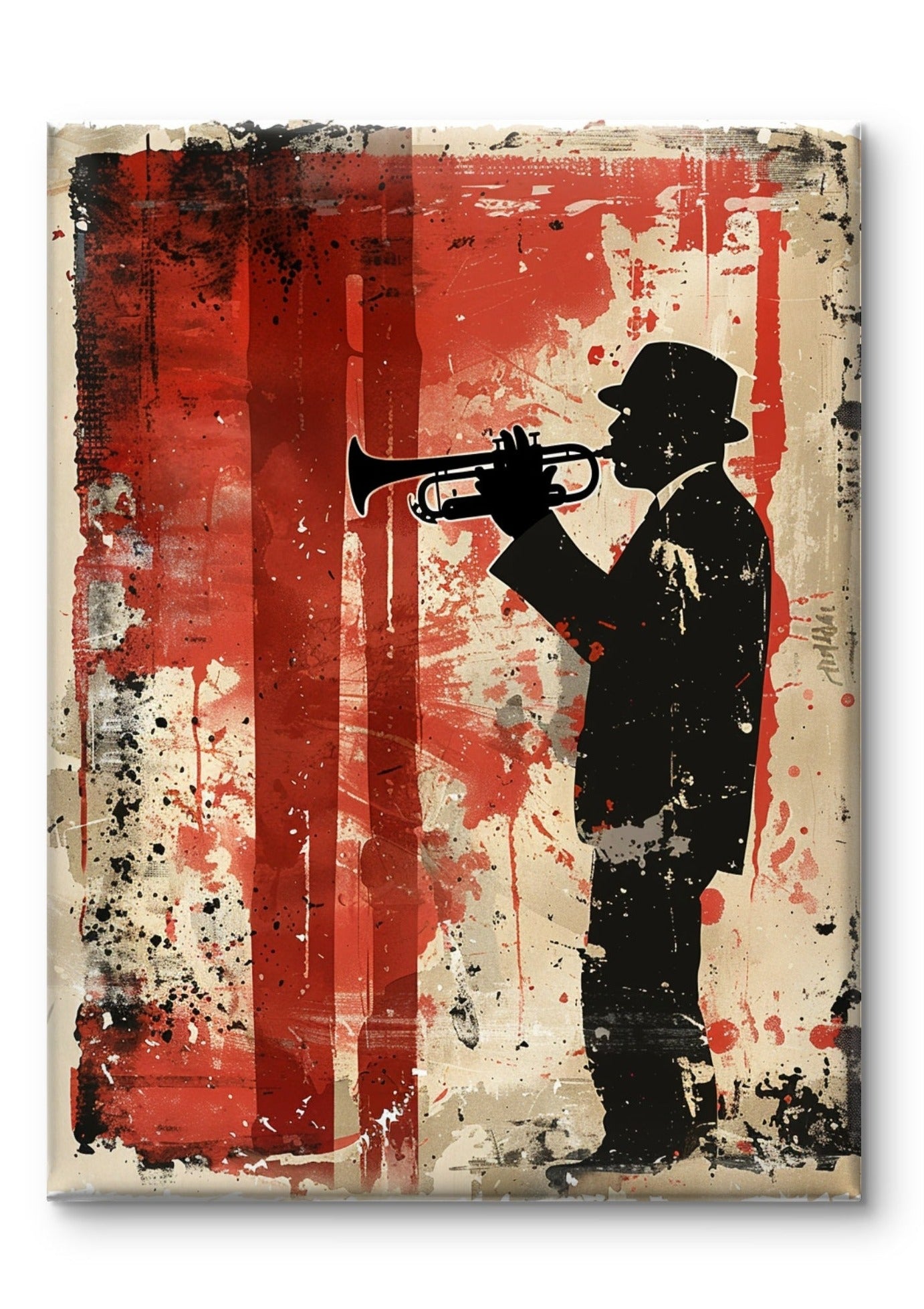 Trumpet Player by Coffee Couture