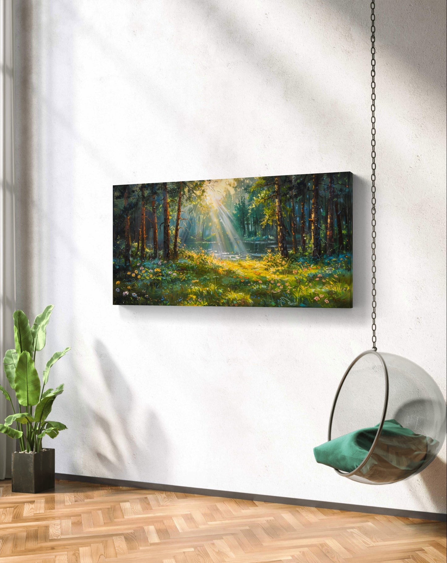 Sun Rays Peaking - Vaastu Paintings